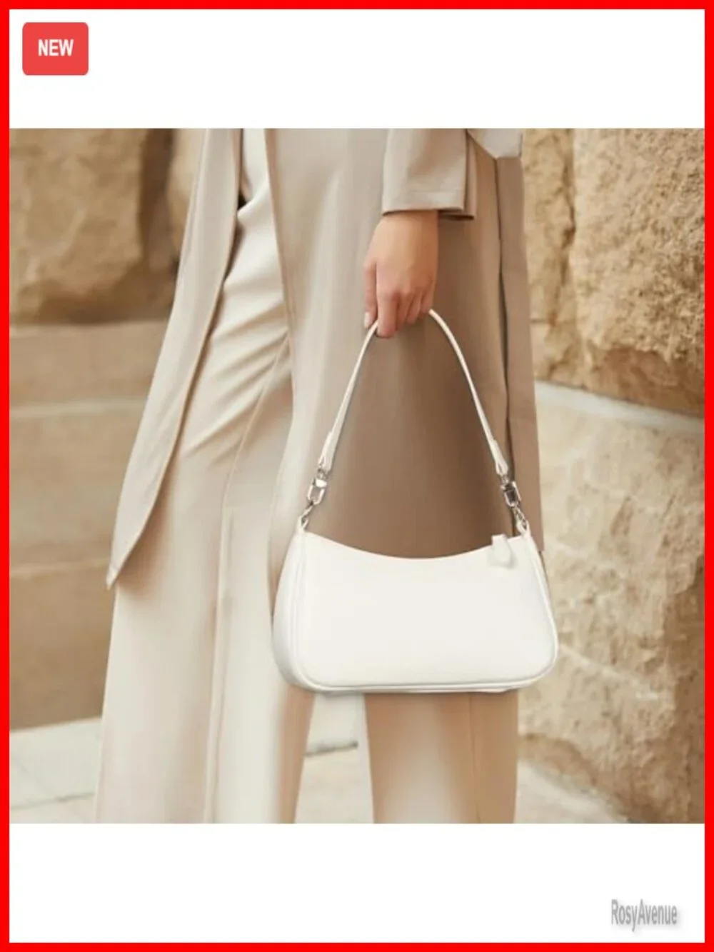 Clutch Tote Handbags Hobo Bag Crossbody Shoulder Purse Vegan Leather Retro Mini